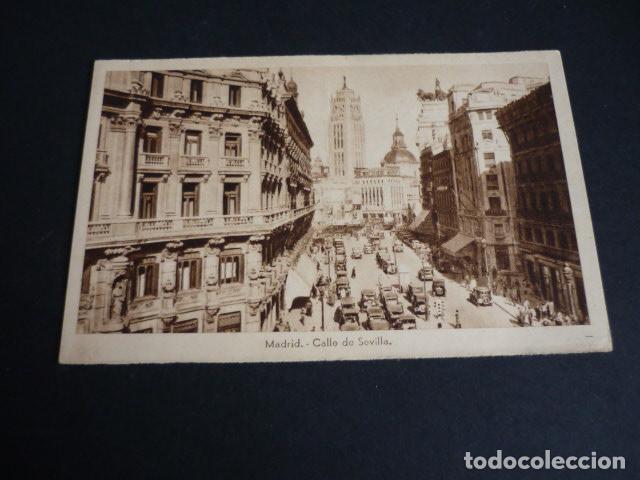 Postales: MADRID CALLE DE SEVILLA - Foto 1
