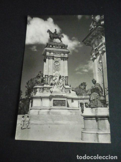 Postales: MADRID MONUMENTO A ALFONSO XII - Foto 1