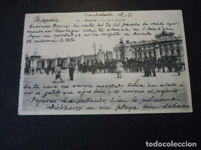 Postales: MADRID PLAZA DE LA ARMERIA - Foto 1