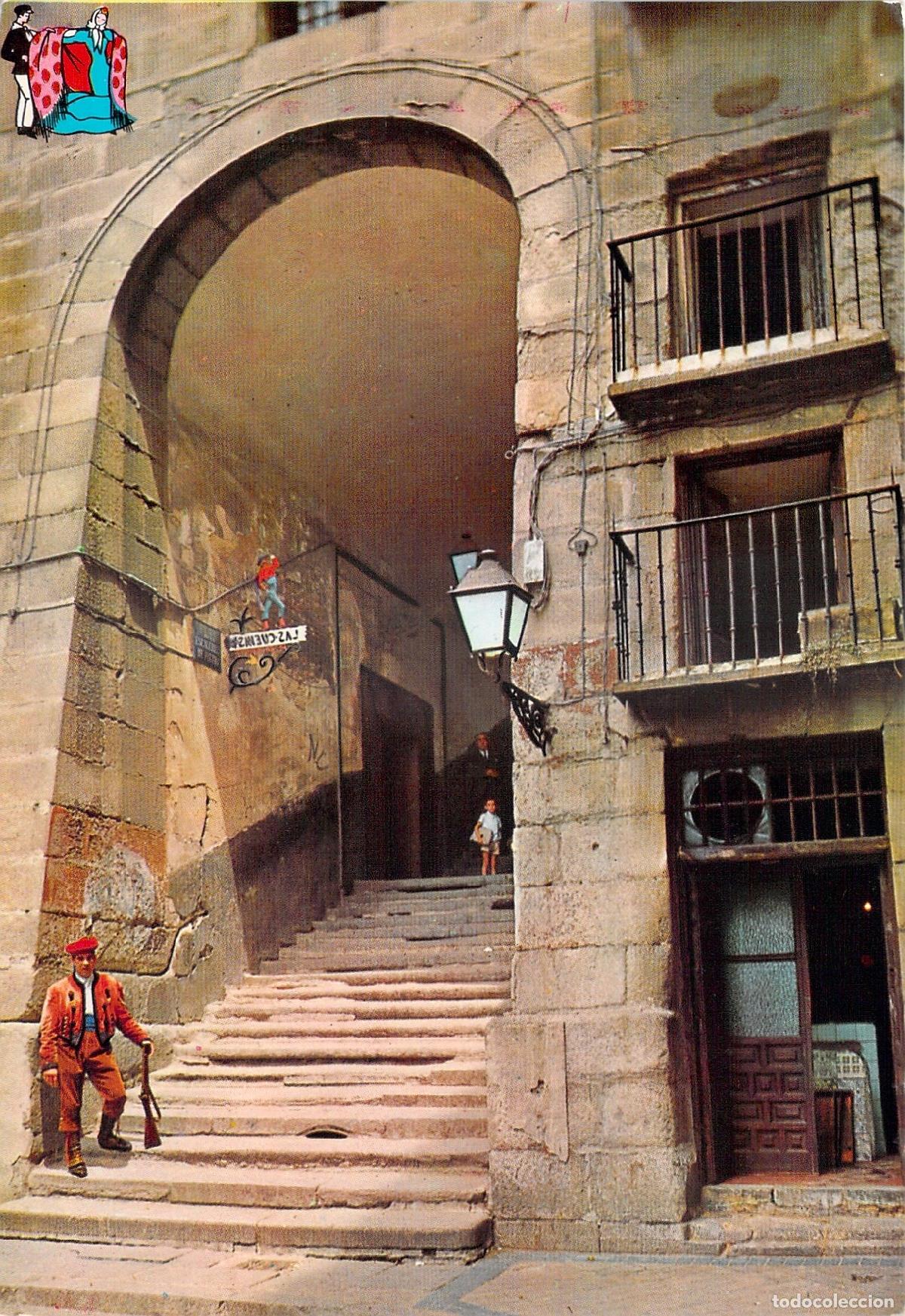 Postales: Postal de Madrid, El Arco de Cuchilleros - Foto 1