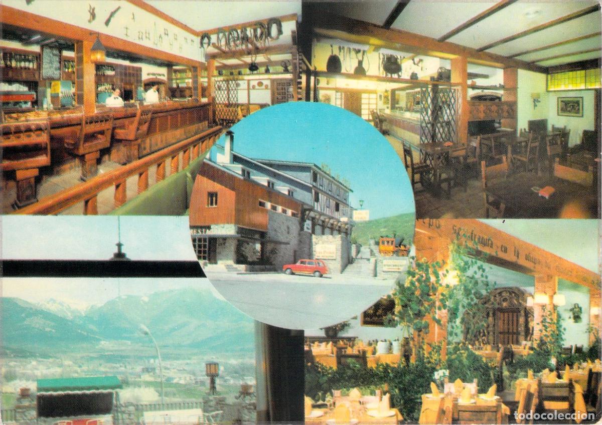 Postales: Postal Hotel Restaurante Las Postas en Navacerrada, Madrid - Foto 1