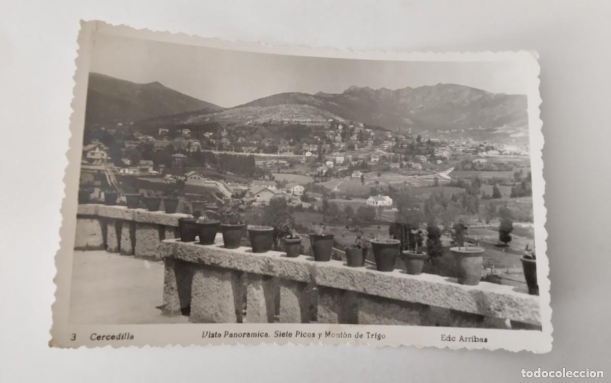Postales: CERCEDILLA , POSTAL ANTIGUA , BLANCO Y NEGRO - Foto 1