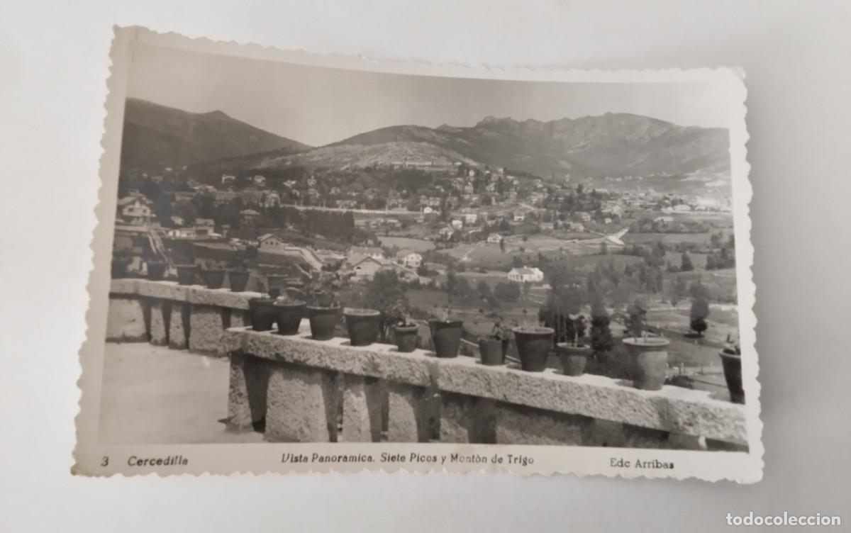 Postales: CERCEDILLA , POSTAL ANTIGUA , BLANCO Y NEGRO - Foto 2