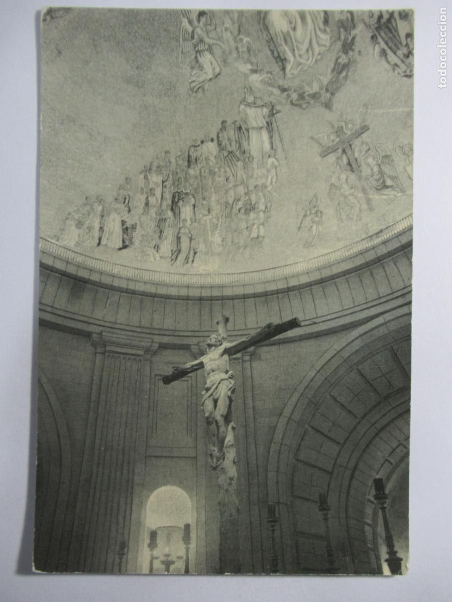Postales: Valle de los Ca&iacute;dos - El Cristo y la Gran C&uacute;pula de la Bas&iacute;lica - S/C