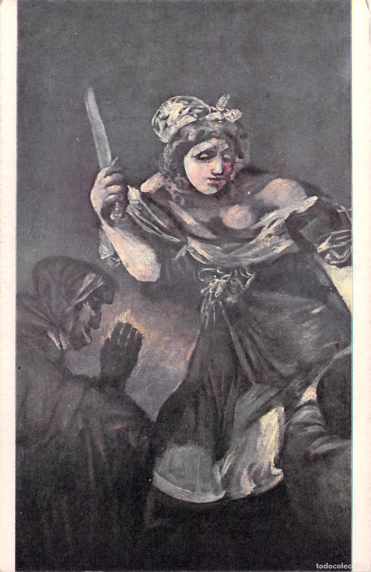 Postales: Postal Museo del Prado Goya Judith y Holofernes Madrid
