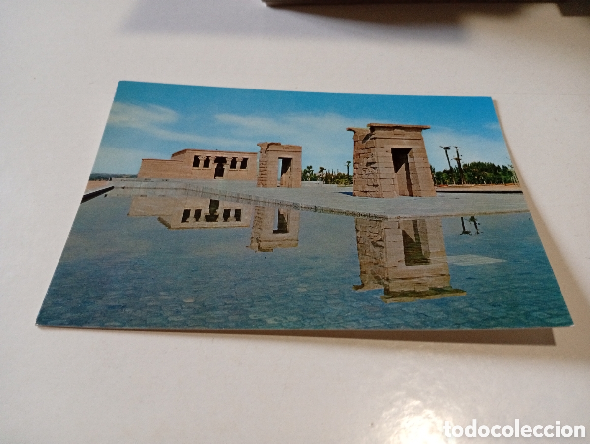 Postales: Postal Madrid templo de debos - Foto 1