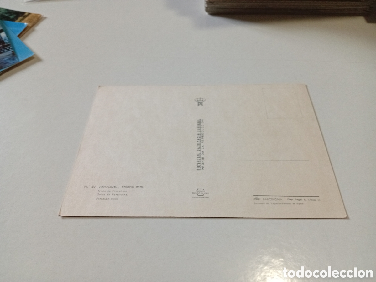 Postales: Postal Aranjuez palacio real - Foto 2
