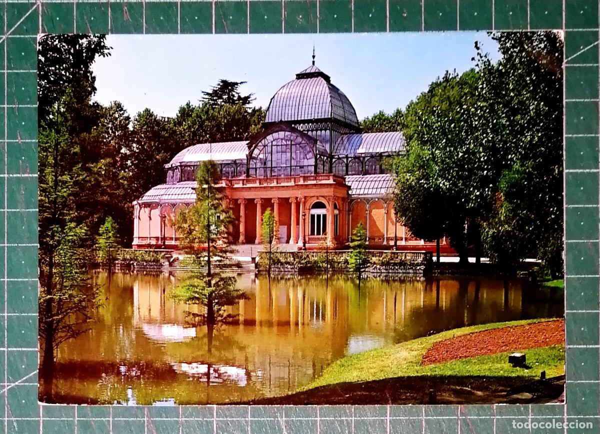 Postales: TARJETA POSTAL. MADRID. 81 El Retiro. Palacio de Cristal. - J.L. Gallegos