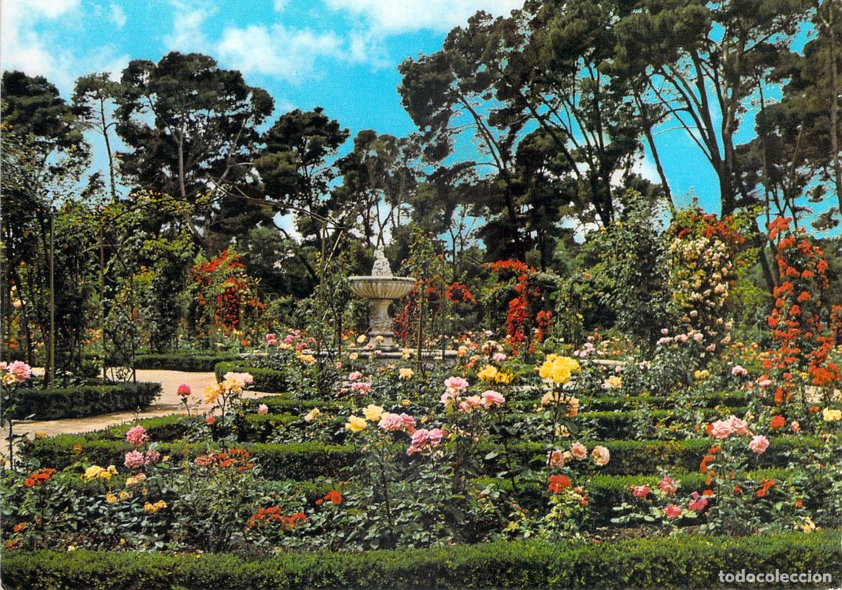 Postales: Postal de la Rosaleda en el Parque del Retiro, Madrid - Foto 1