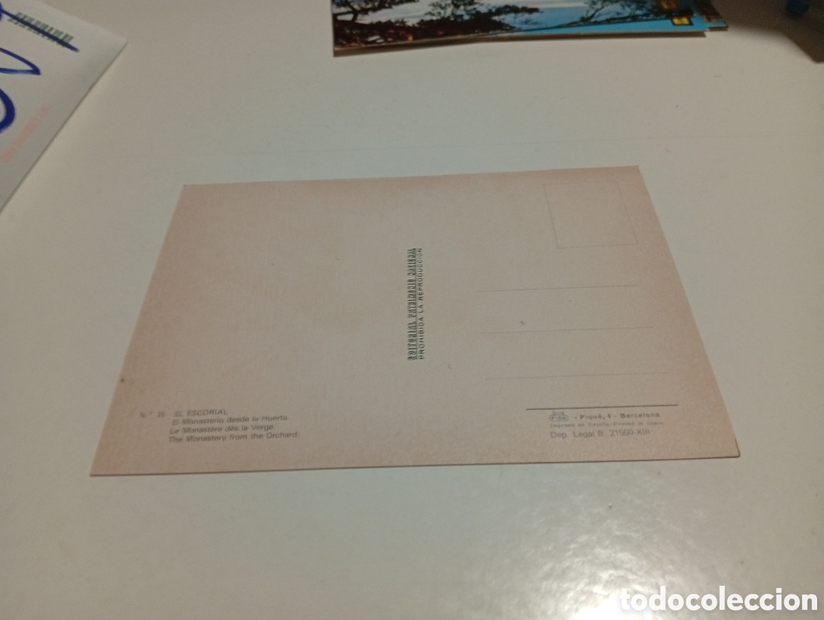 Postales: Postal El Escorial.......... - Foto 2