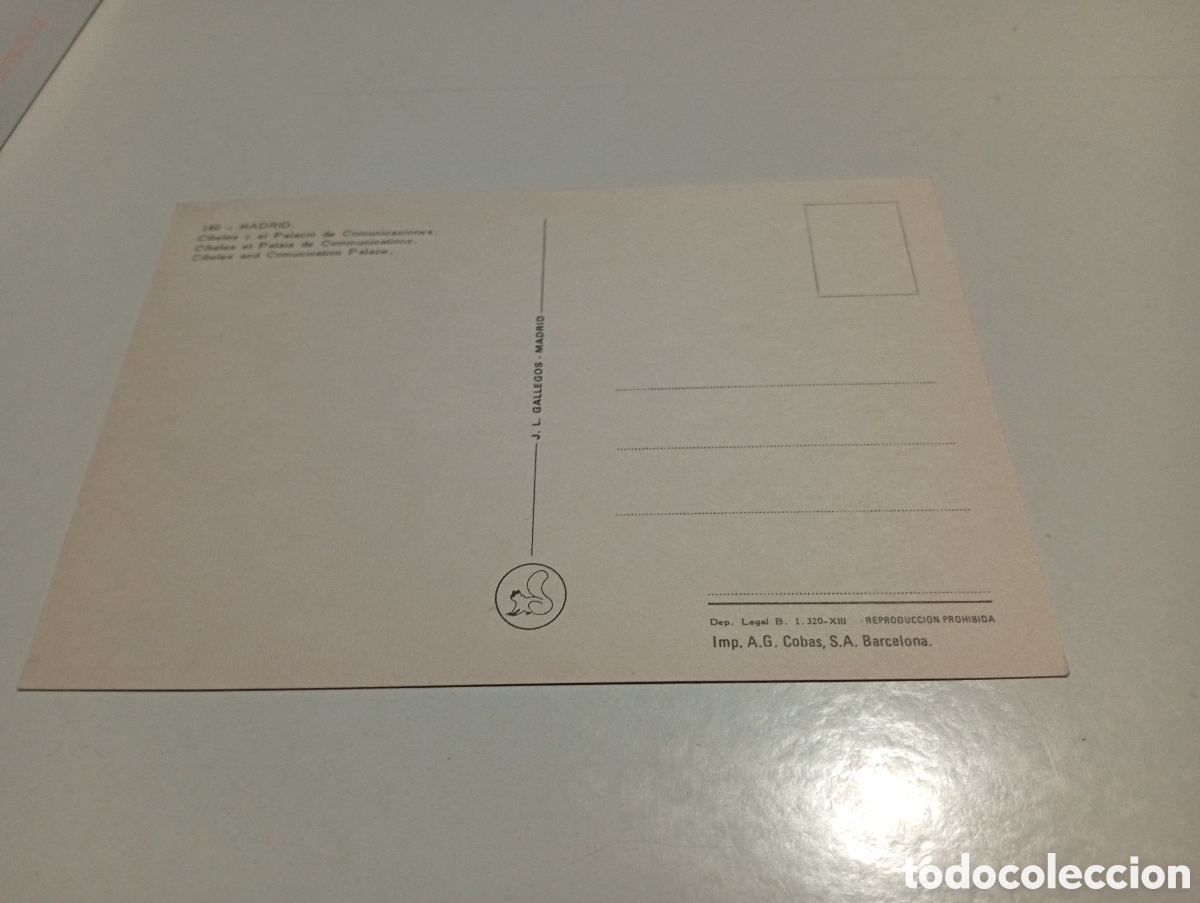 Postales: Postal Madrid, Cibeles - Foto 2