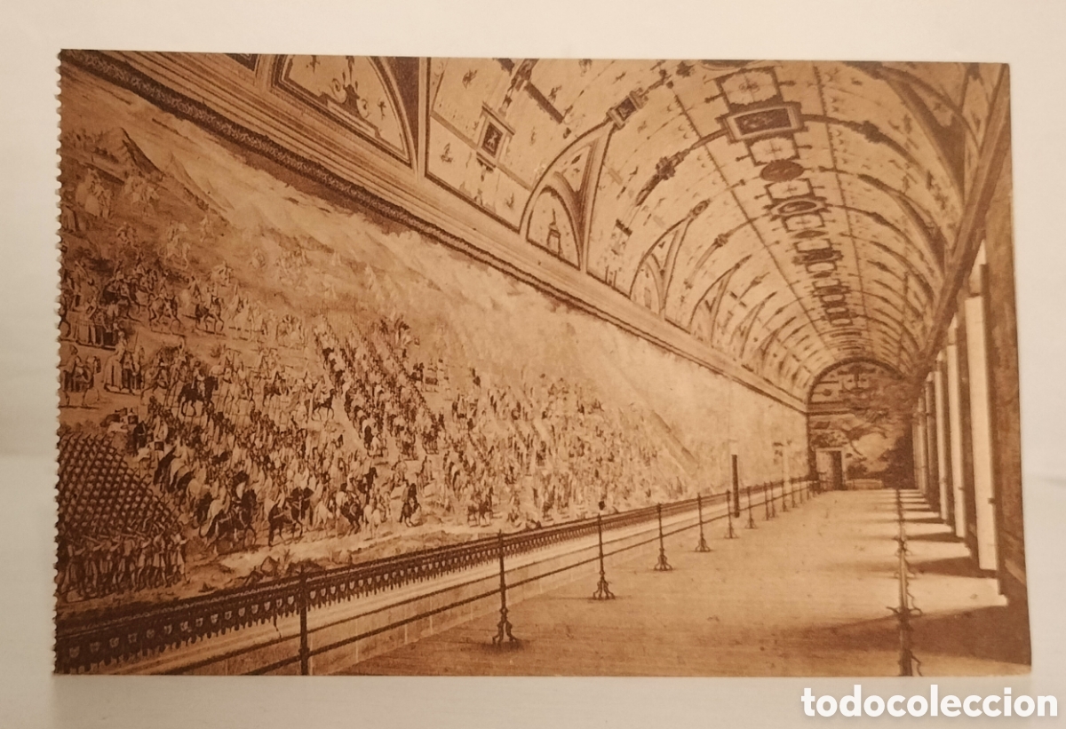 Postales: El escorial,sala de las batallas - Foto 1