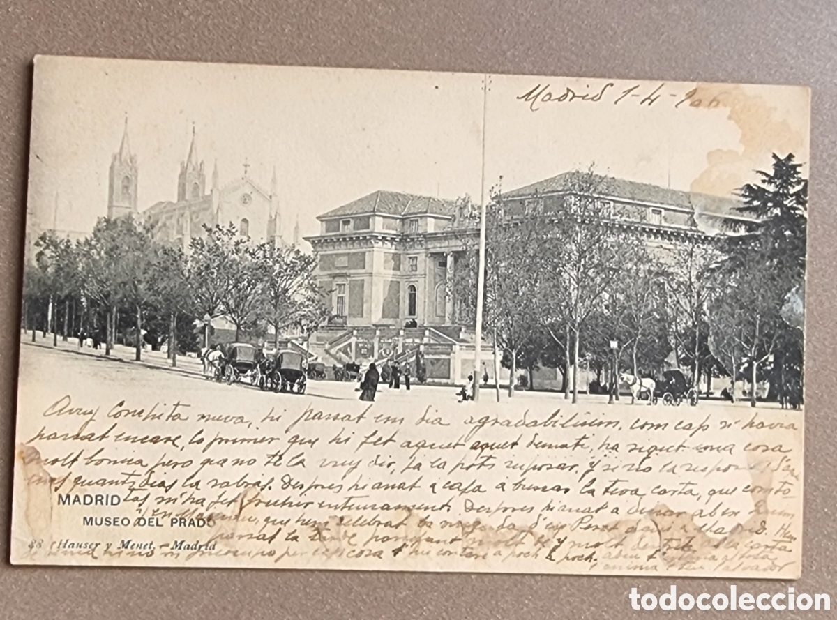Postales: MADRID.- MUSEO DEL PRADO . Hauser y Menet - Foto 1