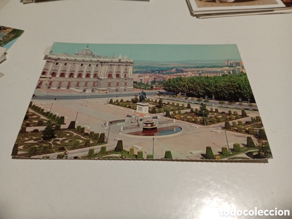 Postales: Postal Madrid Palacio de oriente - Foto 1