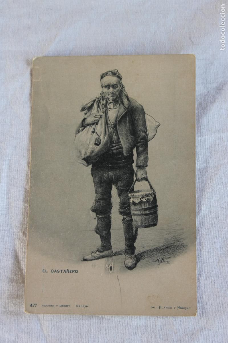 Postales: EL CASTA&Ntilde;ERO HAUSER Y MENET COLECCION BLANCO Y NEGRO 1903