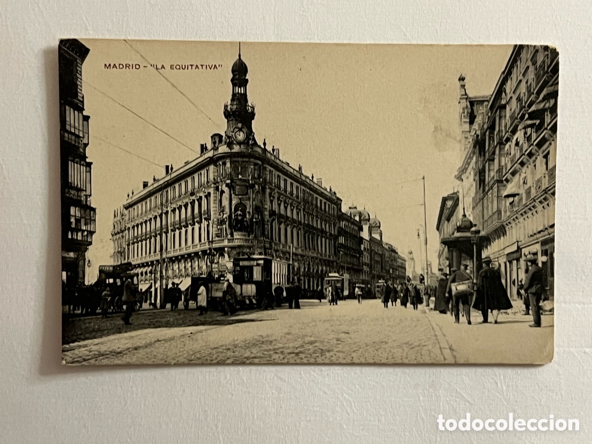 Postales: MADRID. Postal antigua.. Edificio La Equitativa ..(h.1910?) S/C - Foto 1