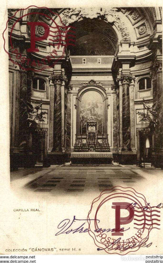 Postales: CAPILLA REAL COLECCION CANOVAS - Foto 1