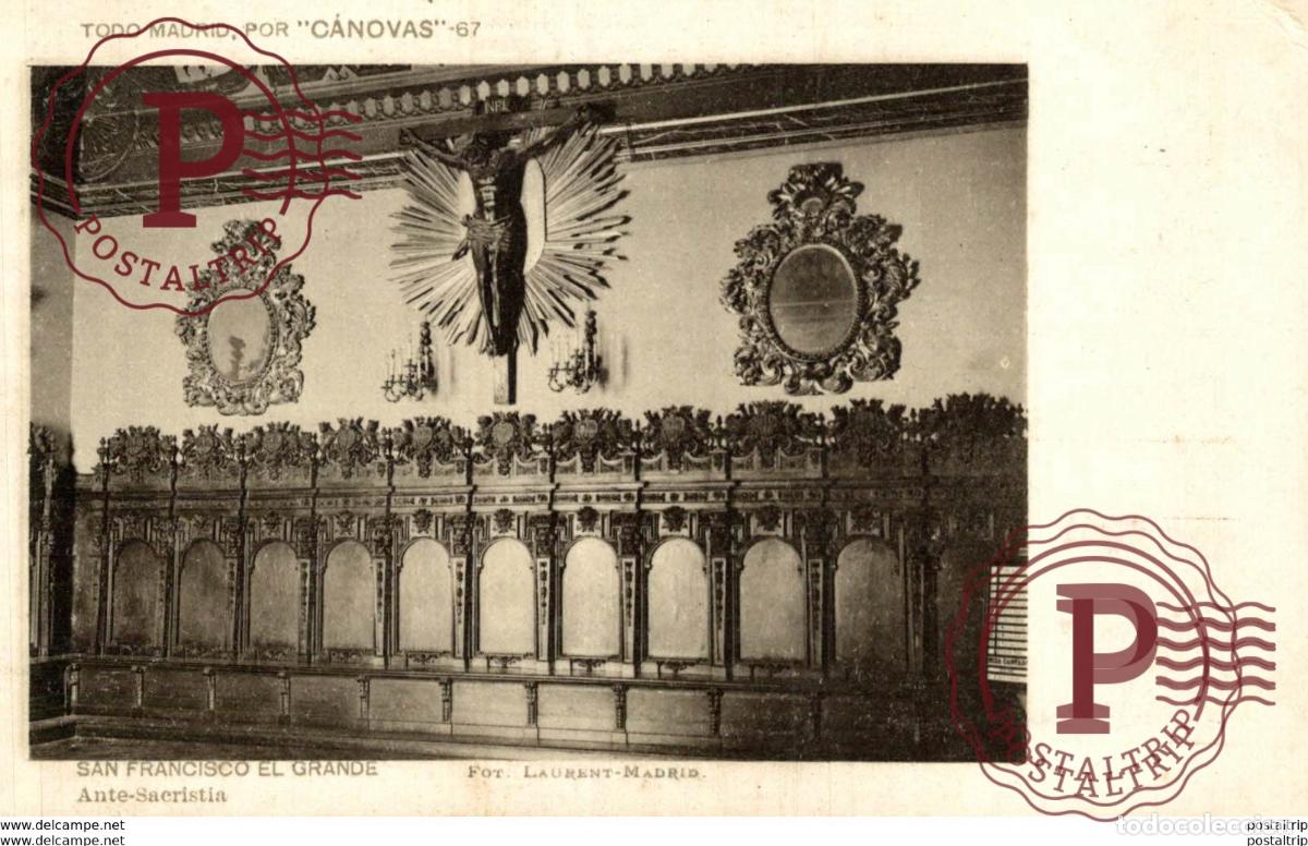 Postales: SAN FRANCISCO EL GRANDE - COLECCION C&Aacute;NOVAS