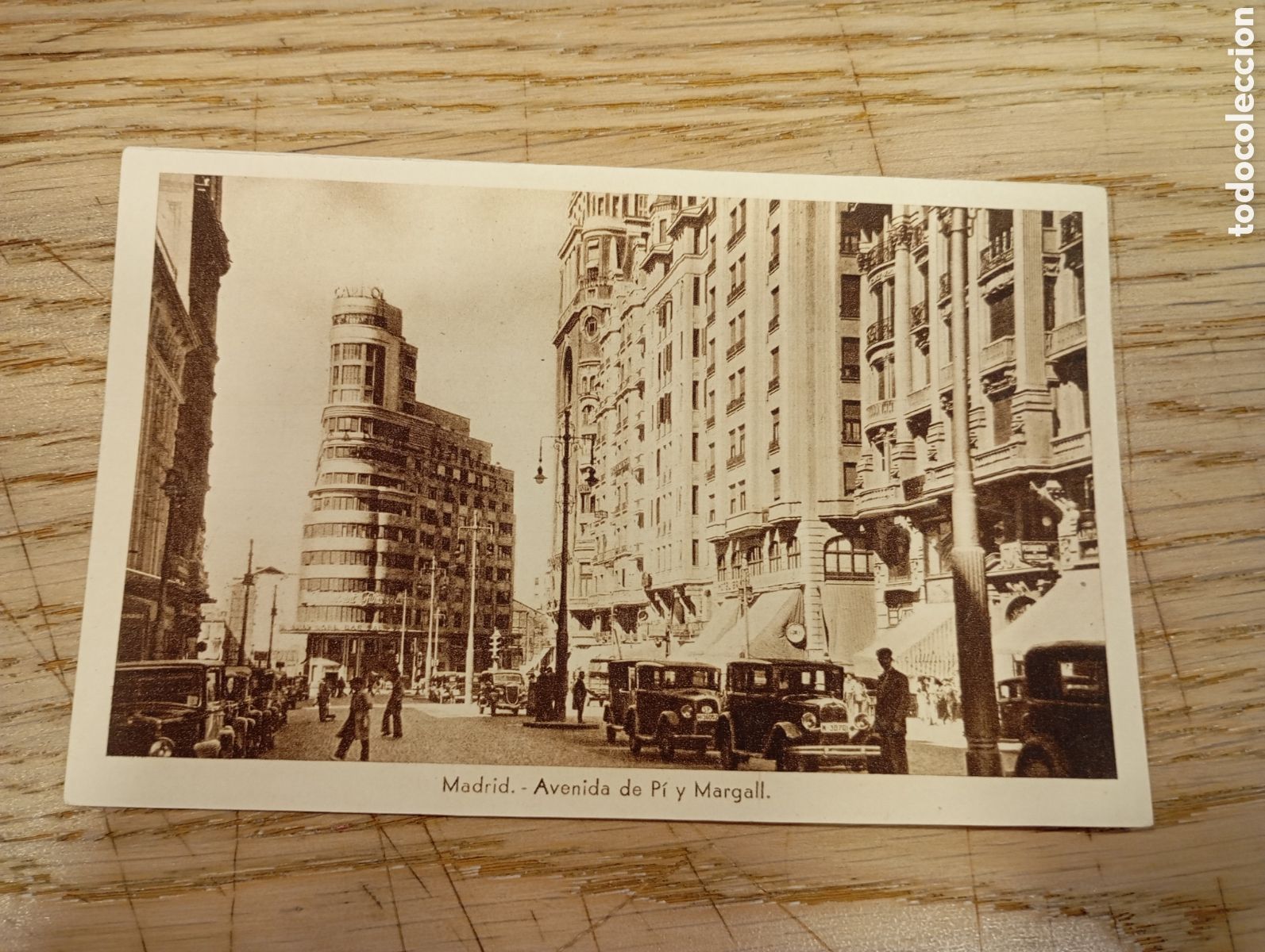 Postales: MADRID - AVENIDA DE P&Iacute; Y MARAGALL - HELIOGRAF&Iacute;A ESPA&Ntilde;OLA