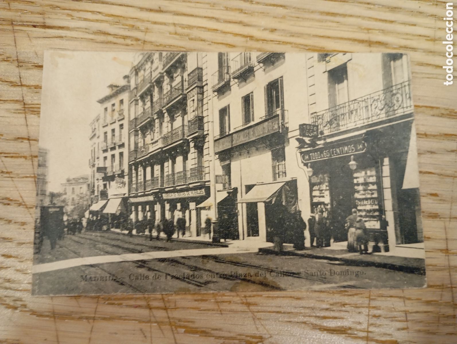 Postales: MADRID - CALLE DE PRECIADOS ENTRE PLAZA DEL CALLAO Y SANTO DOMINGO