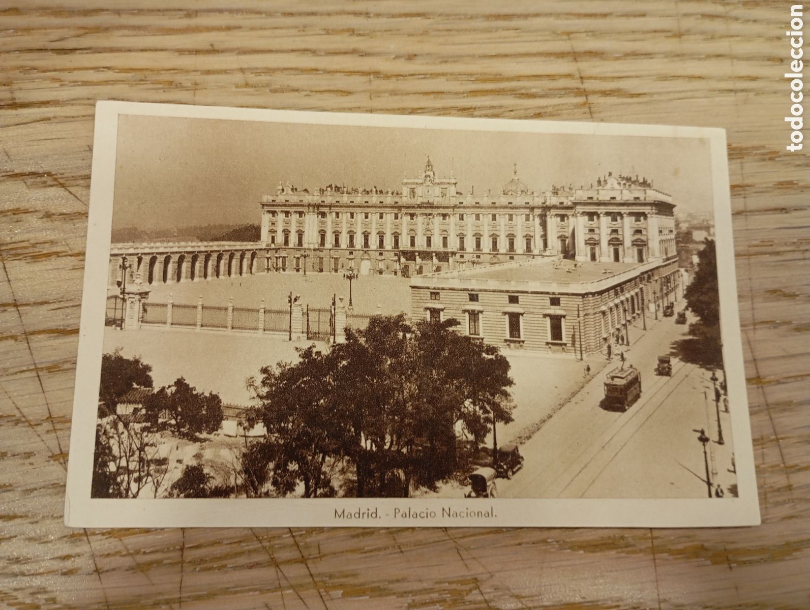 Postales: MADRID - PALACIO NACIONAL - HELIOGRAF&Iacute;A ESPA&Ntilde;OLA