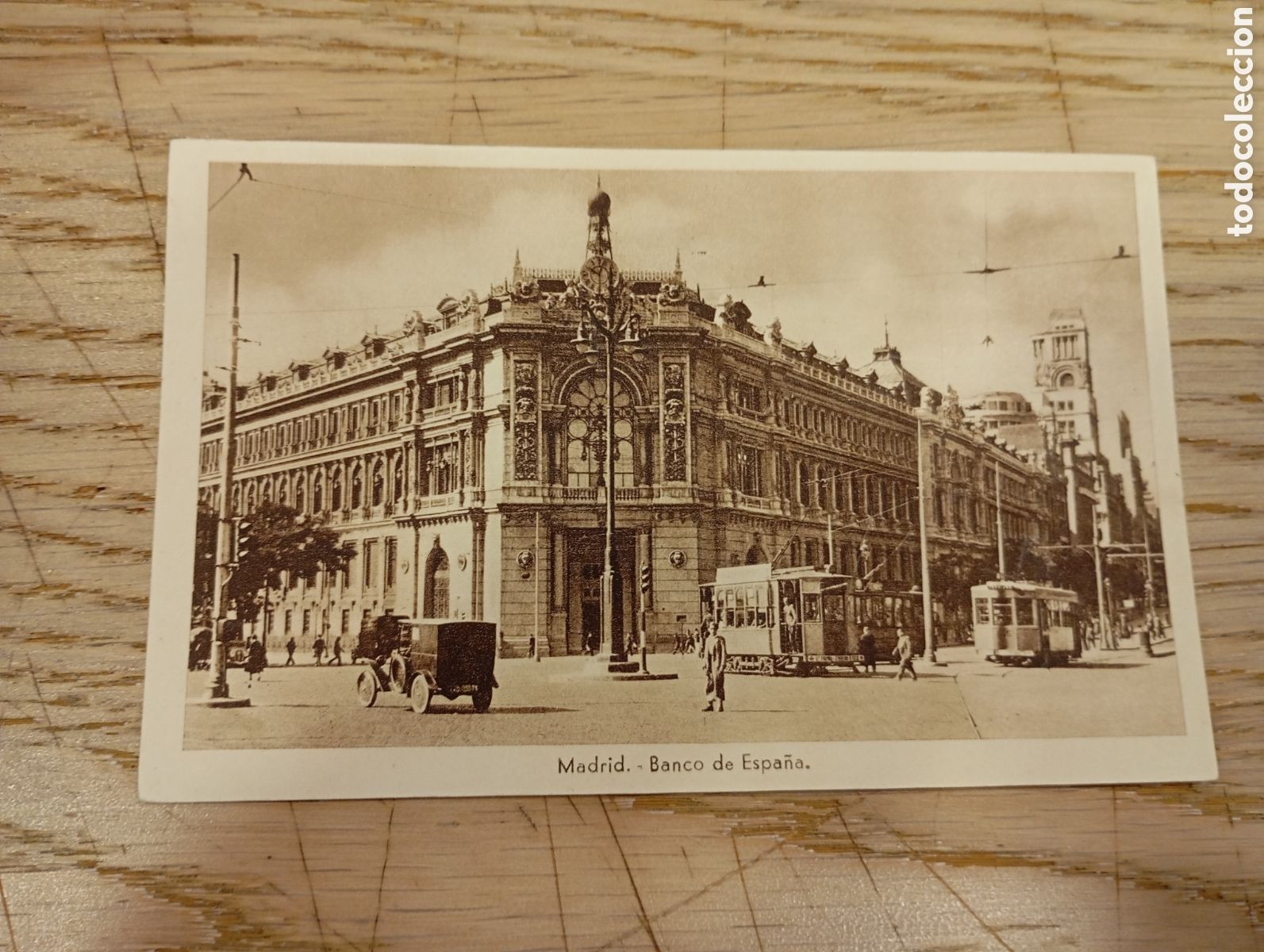 Postales: MADRID - BANCO DE ESPA&Ntilde;A - HELIOGRAF&Iacute;A ESPA&Ntilde;OLA