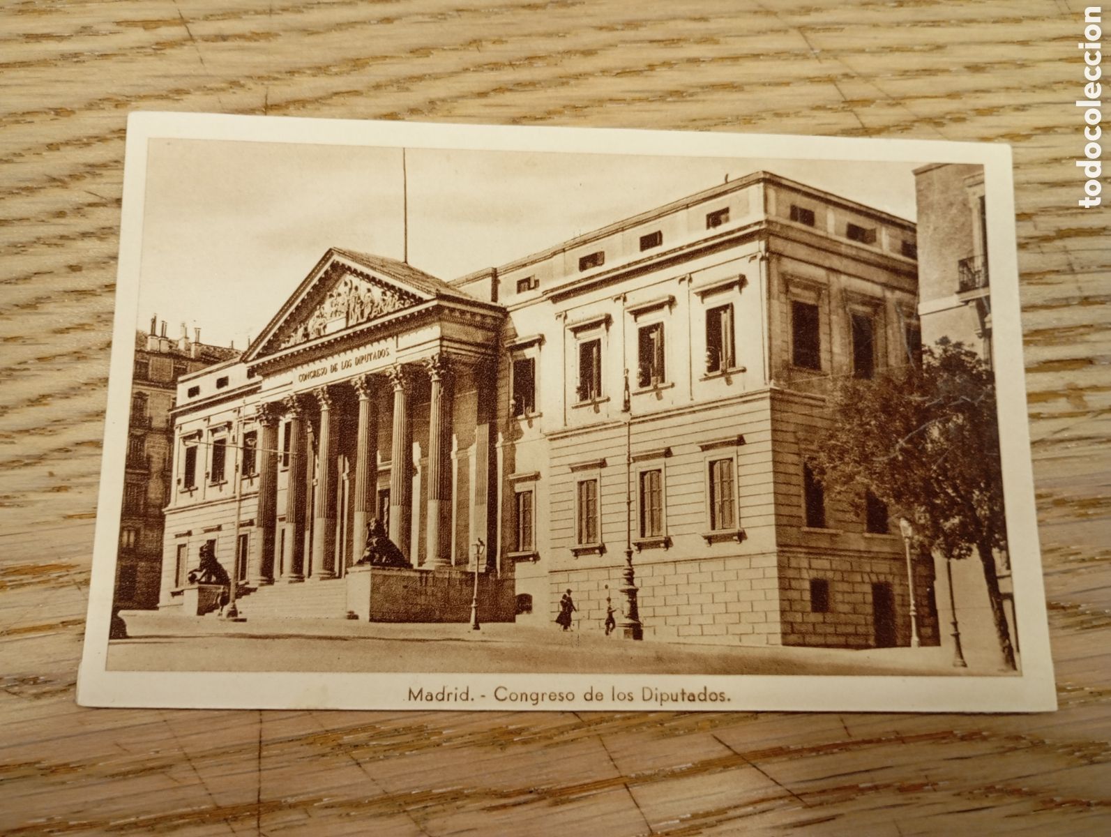 Postales: MADRID - CONGRESO DE LOS DIPUTADOS - HELIOGR&Aacute;FICA ESPA&Ntilde;OLA