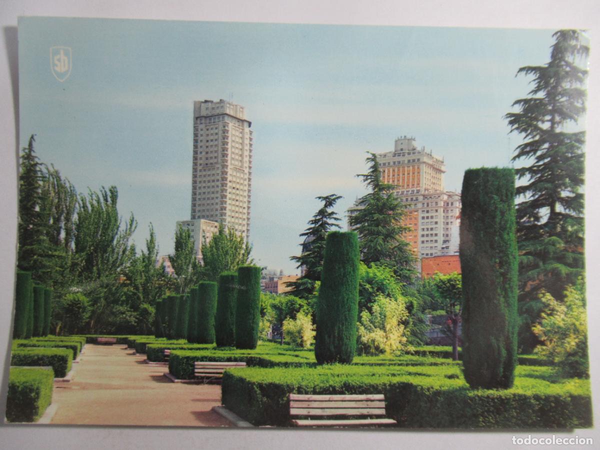 Postales: Madrid - Rascacielos de la Plaza de Espa&ntilde;a - Escrita