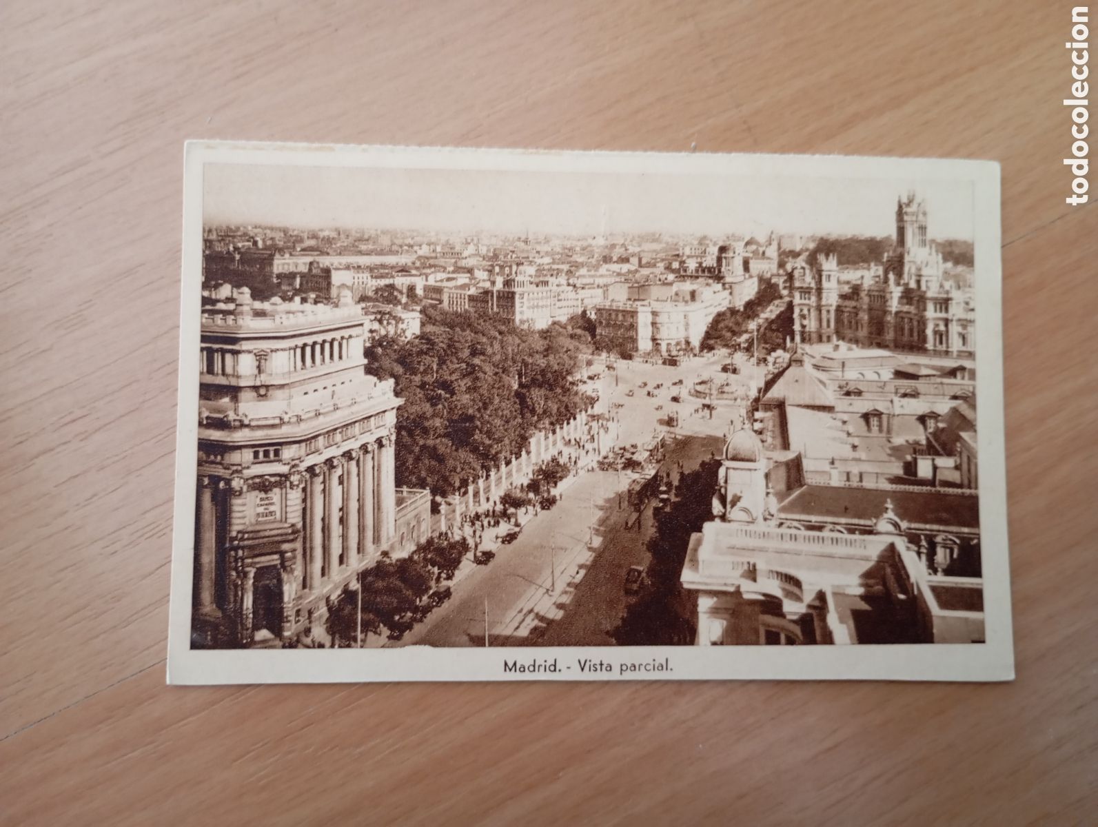 Postales: MADRID - VISTA PARCIAL - HELIOGR&Aacute;FICA ESPA&Ntilde;OLA