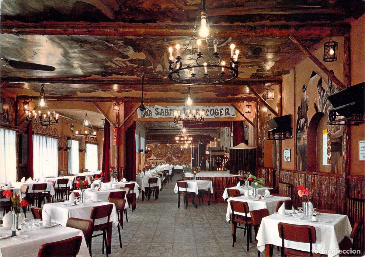 Postales: Postal Restaurante La Mina, Aranjuez, Madrid - Sal&oacute;n de Banquetes