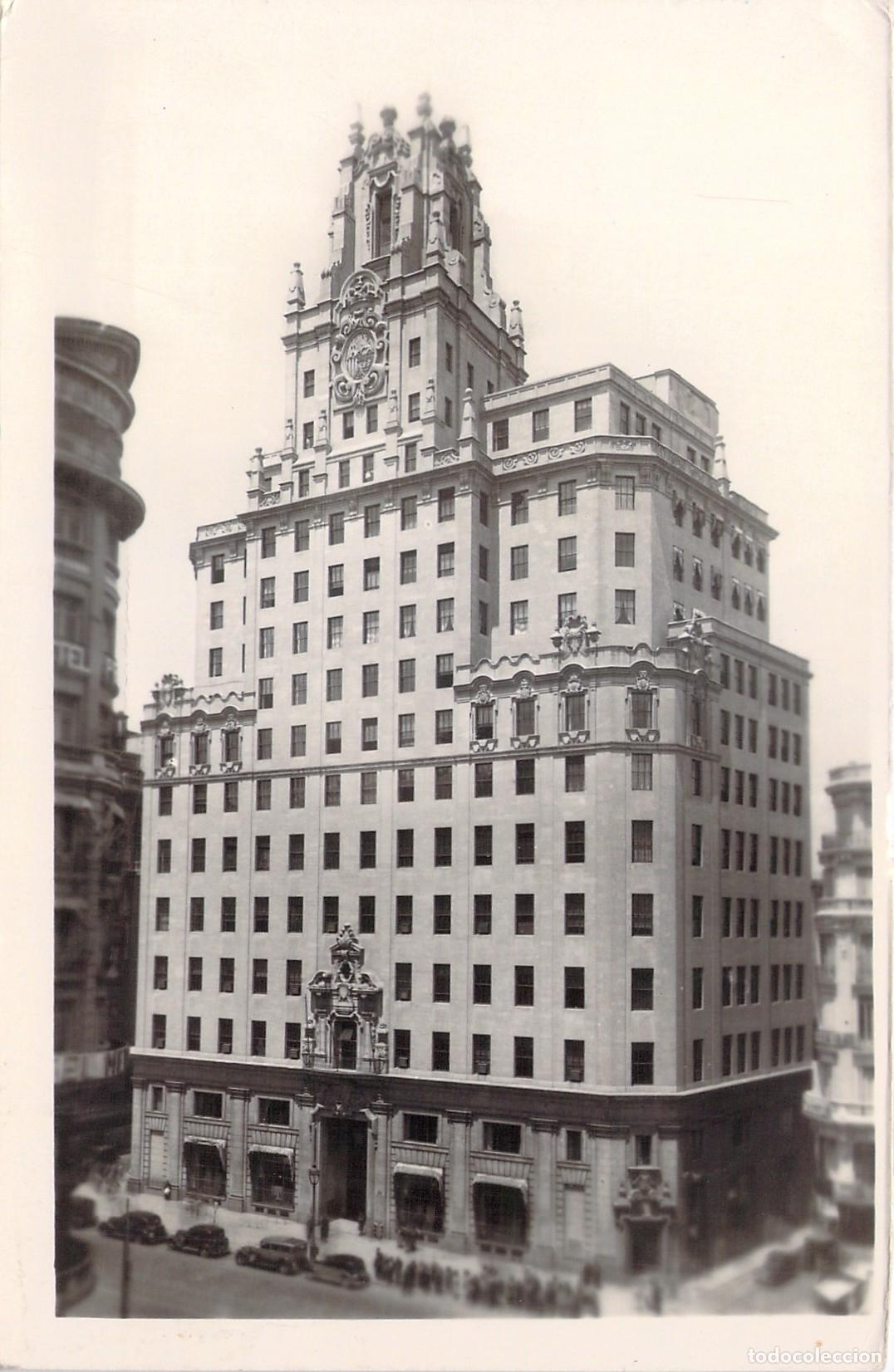 Postales: Postal del Palacio de la Telef&oacute;nica en Madrid - Foto 1