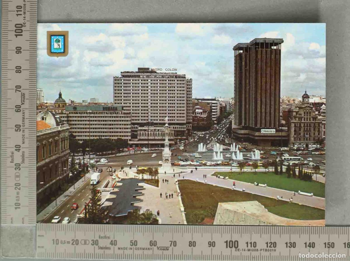Postcards: POSTAL. PLAZA DE COLON .MADRID