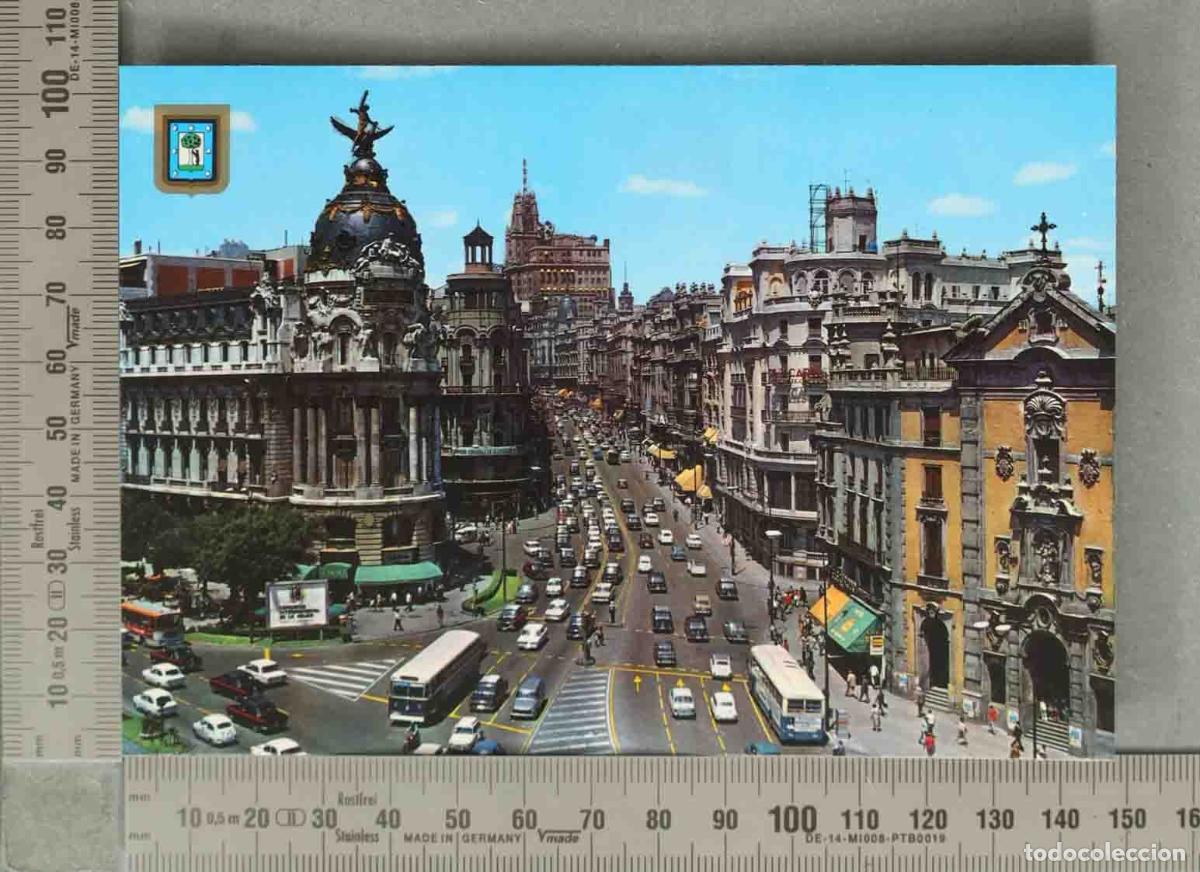 Postales: POSTAL. GRAN VIA .MADRID - Foto 1