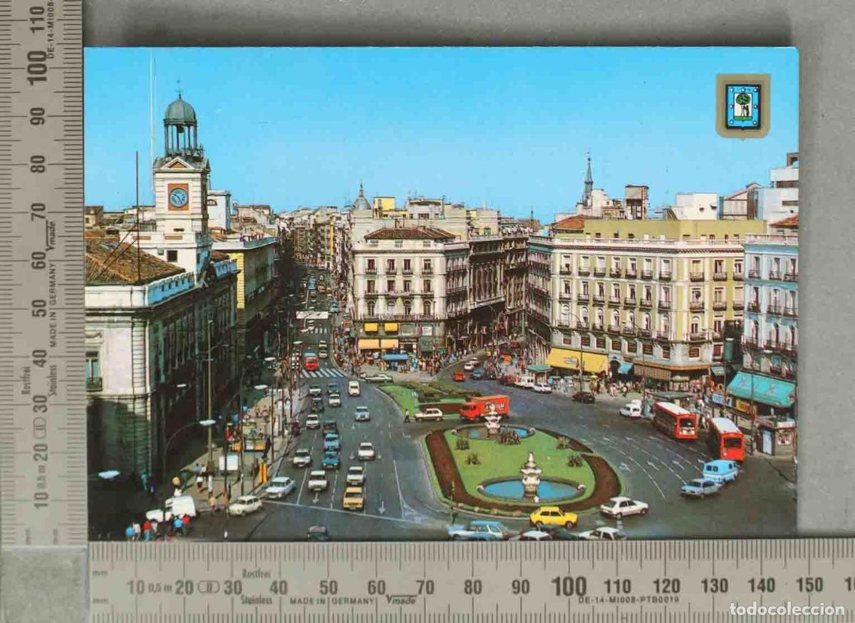 Postales: POSTAL. PUERTA DEL SOL .MADRID - Foto 1
