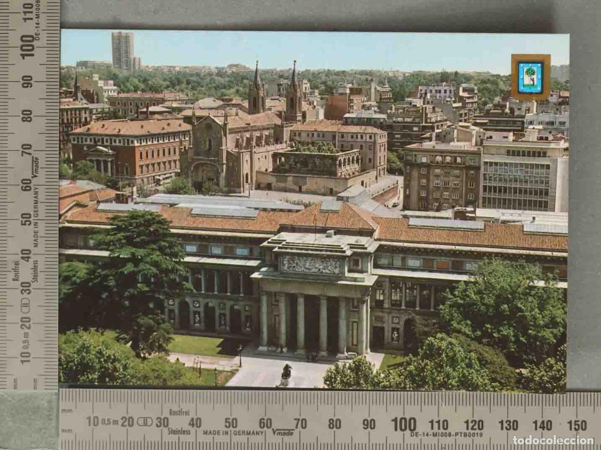 Postales: POSTAL. - Museo del Prado e Iglesia de San Jer&oacute;nimo - - Foto 1