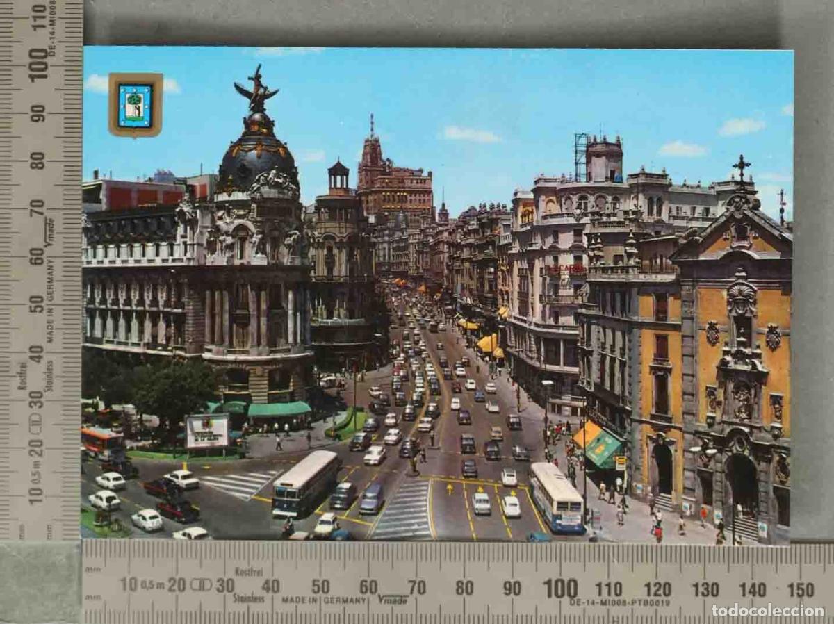 Postales: POSTAL. Madrid - GRAN VIA - Foto 1