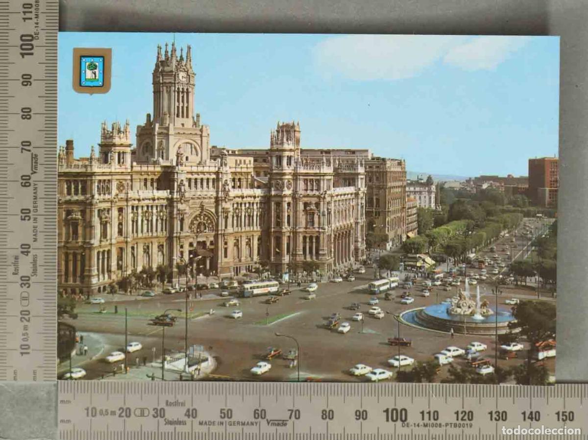 Postales: POSTAL. Postal de Madrid - Plaza de la Cibeles y Palacio de Comunicaciones MADRID