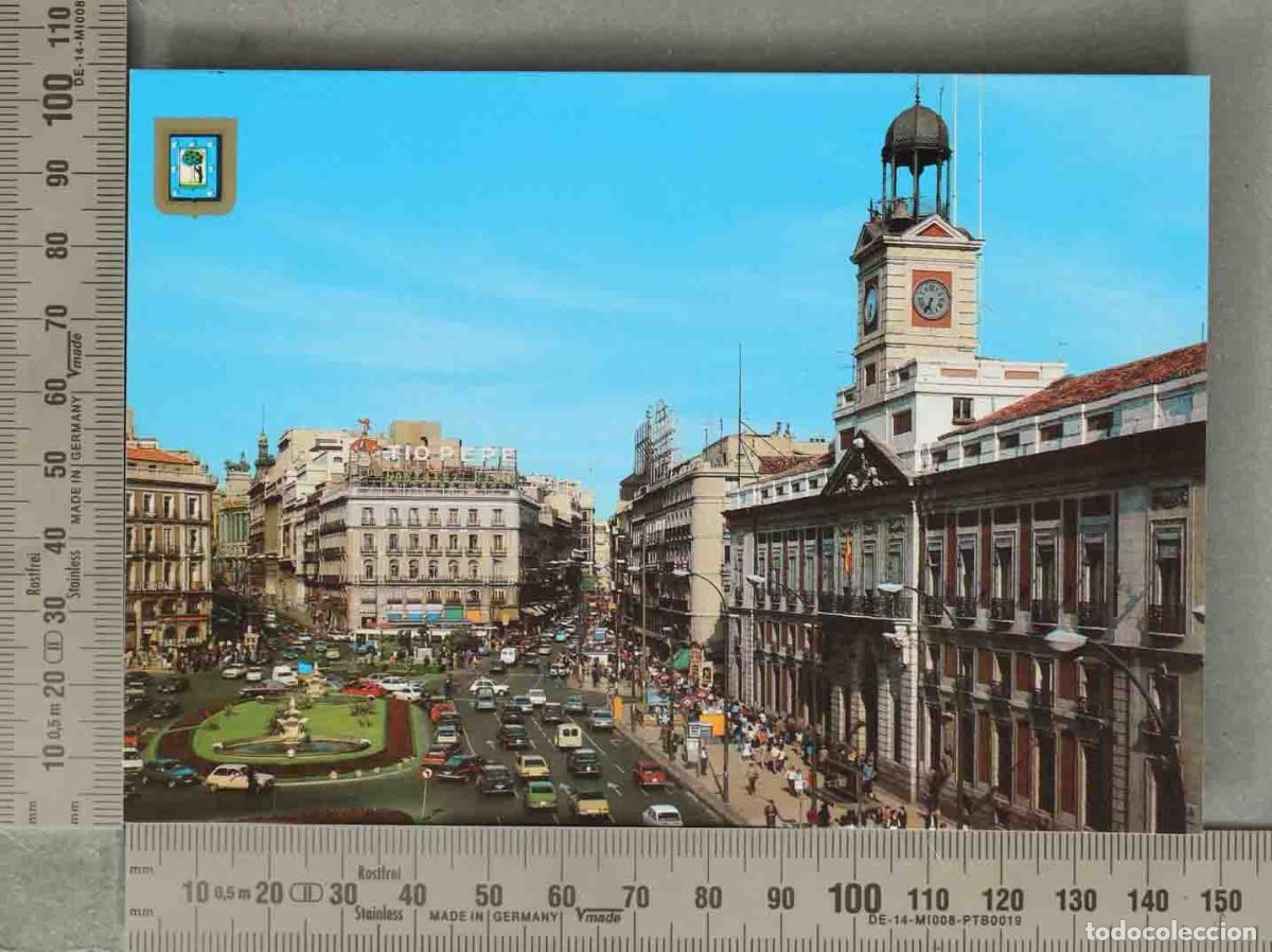 Postales: POSTAL. Postal Madrid Puerta del Sol Real Casa de Correos MADRID