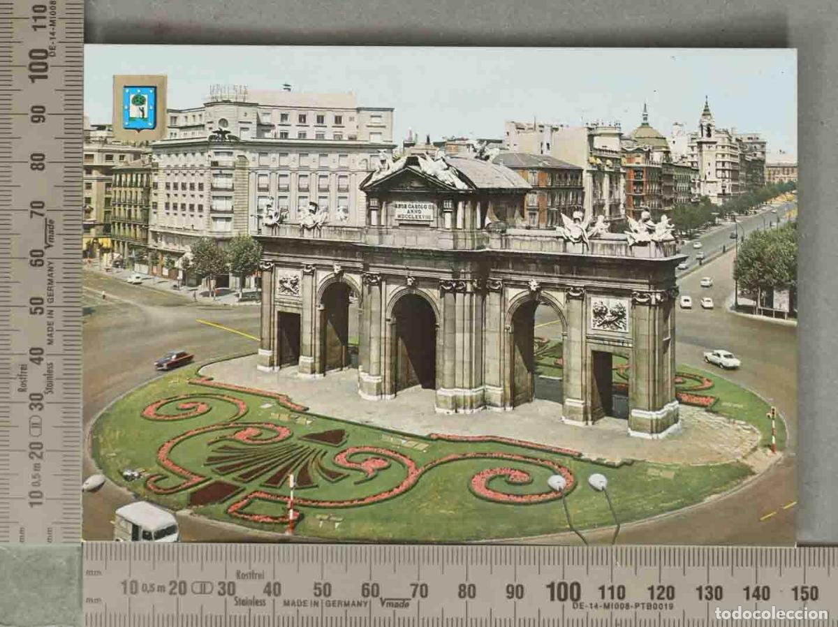 Postkarten: POSTAL. Madrid. Puerta de Alcal&aacute;. Foto Dom&iacute;nguez n&ordm; 139 MADRID