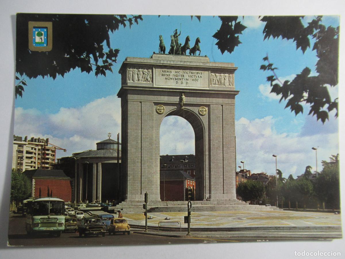 Postales: Madrid - Arco de la Victoria - Circulada