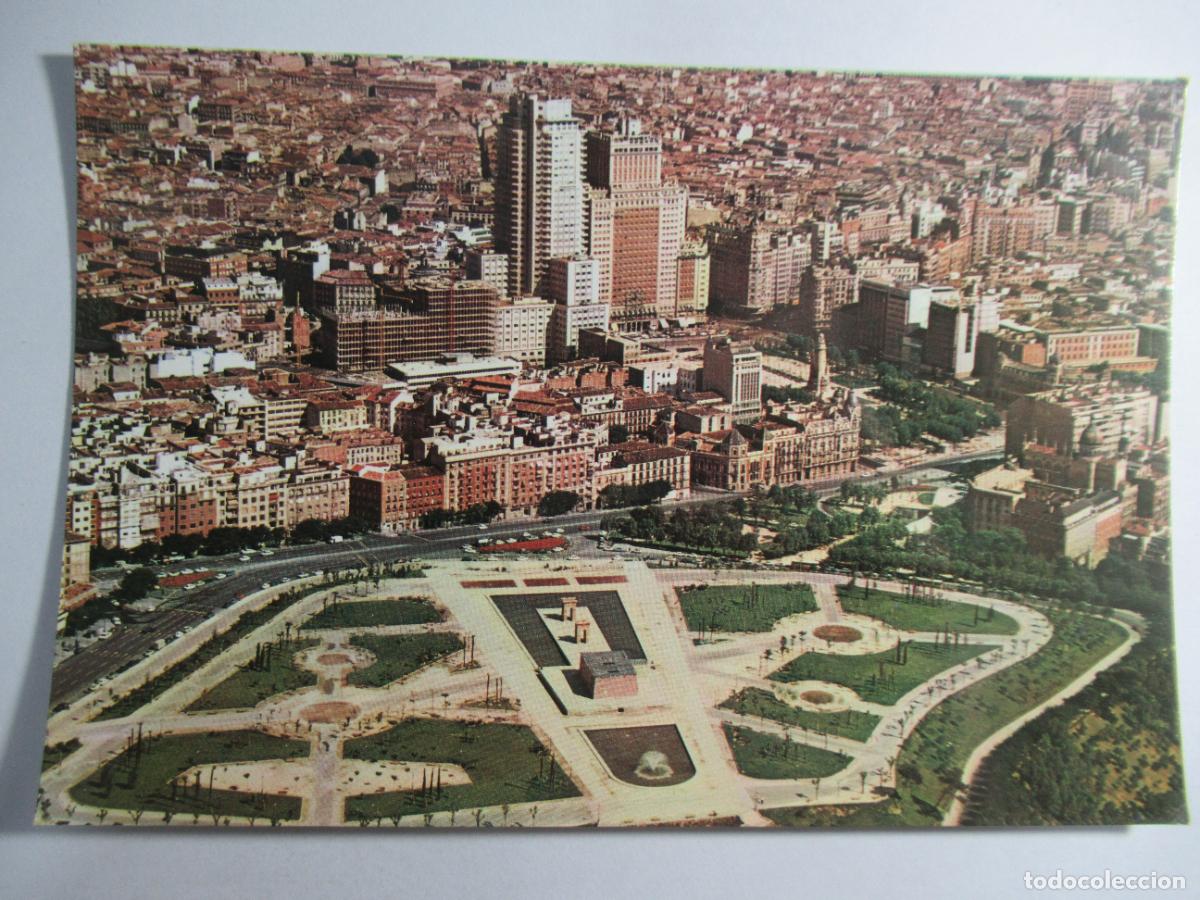 Postales: Madrid - Vista a&eacute;rea - S/C - Foto 1