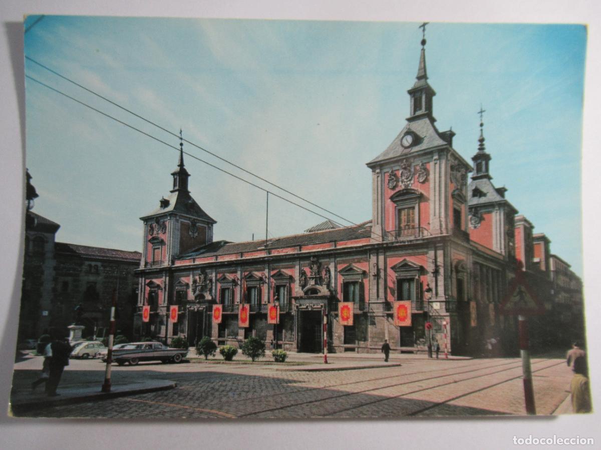 Postales: Madrid - Palacio Municipal - Escrita - Foto 1
