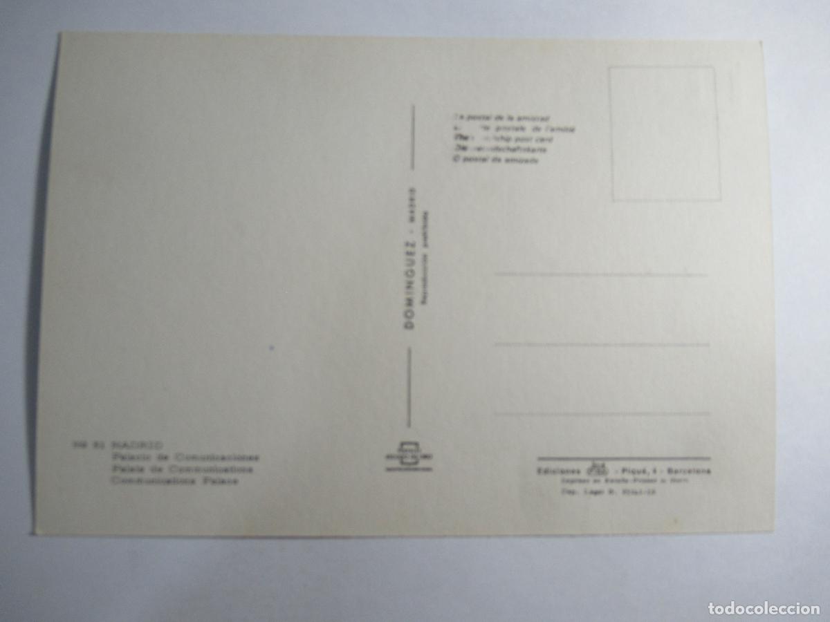 Postales: Madrid - Palacio de Comunicaciones - S/C - Foto 2