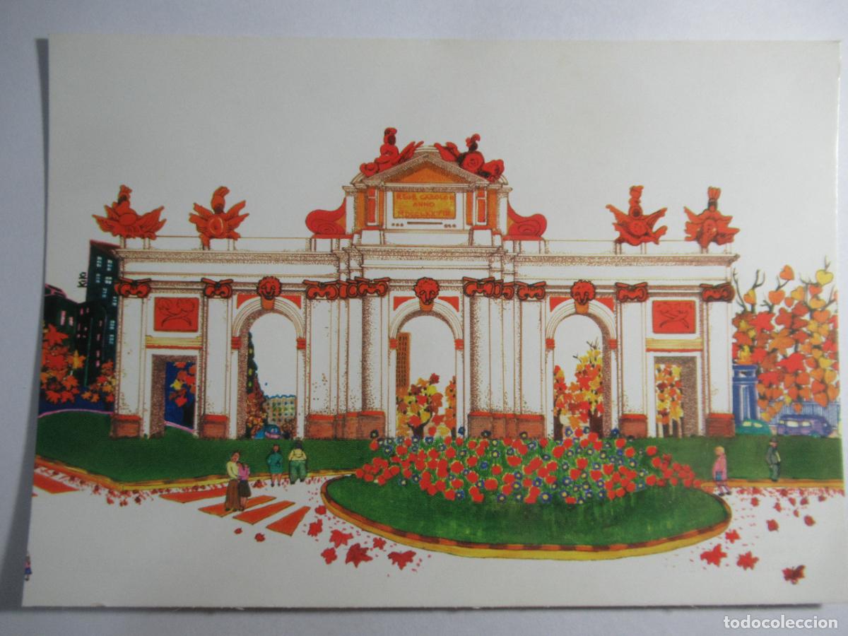 Postales: Madrid - Puerta de Alcal&aacute; - Cristina Borondo - S/C