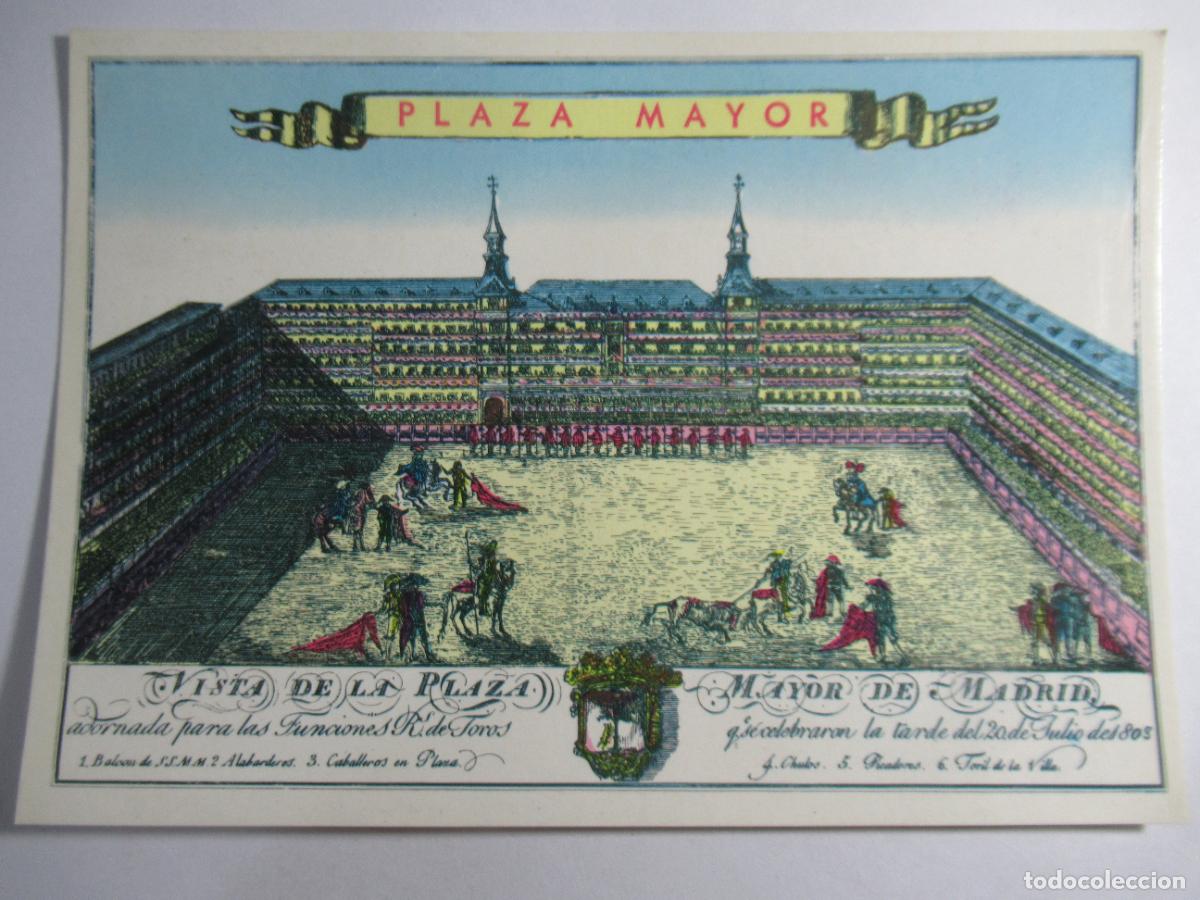 Postales: Madrid - Plaza Mayor - S/C