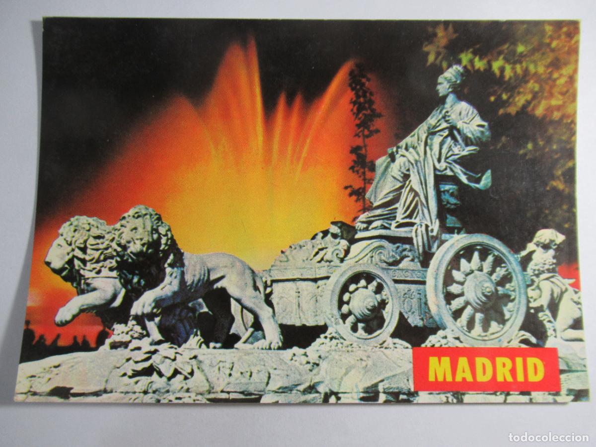 Postales: Madrid - Cibeles - Escrita