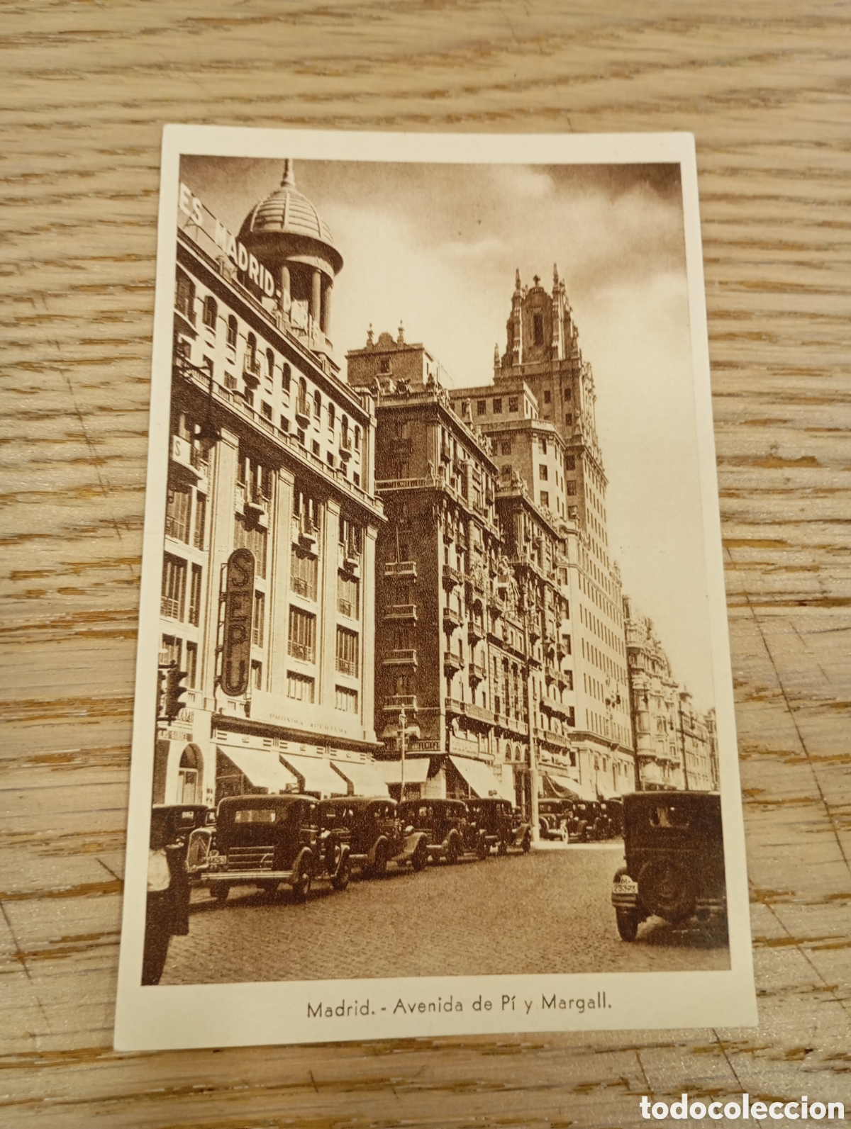 Postales: MADRID - AVENIDA DE P&Iacute; Y MARAGALL - HELIOGR&Aacute;FICA ESPA&Ntilde;OLA