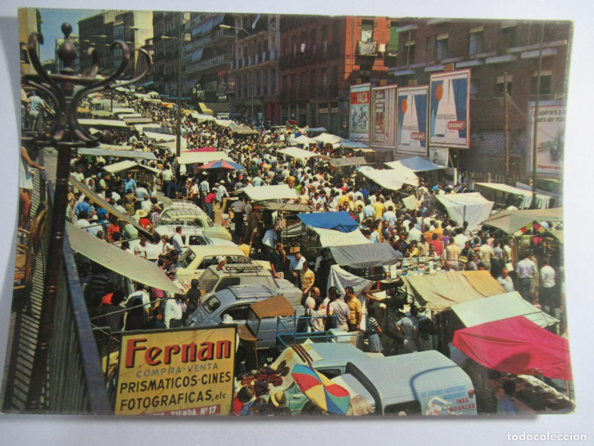 Postales: Madrid - El Rastro - S/C