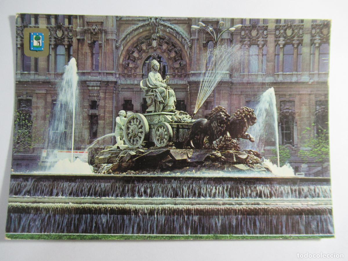 Postales: Madrid - La Cibeles - Circulada