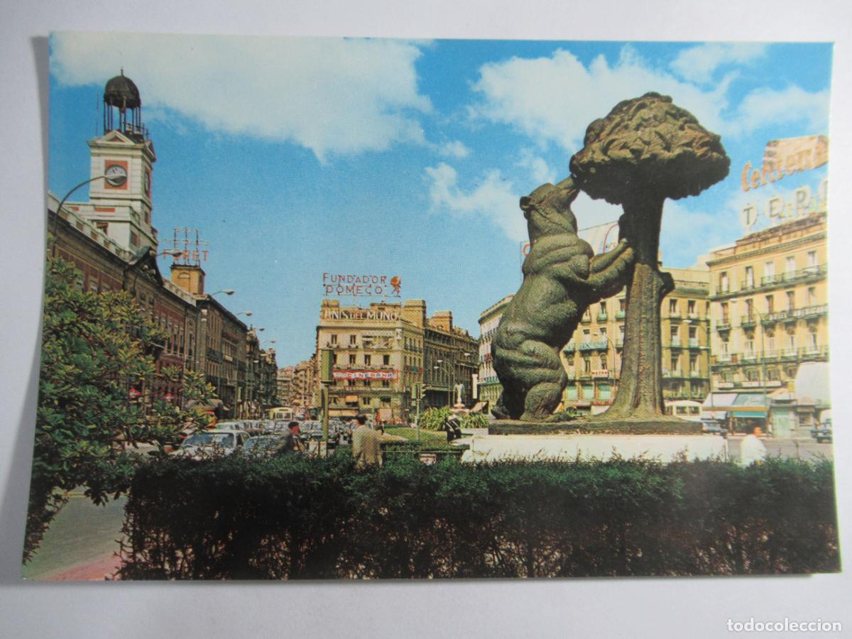 Postales: Madrid - Puerta del Sol. Monumento al Oso y el Madro&ntilde;o - S/C